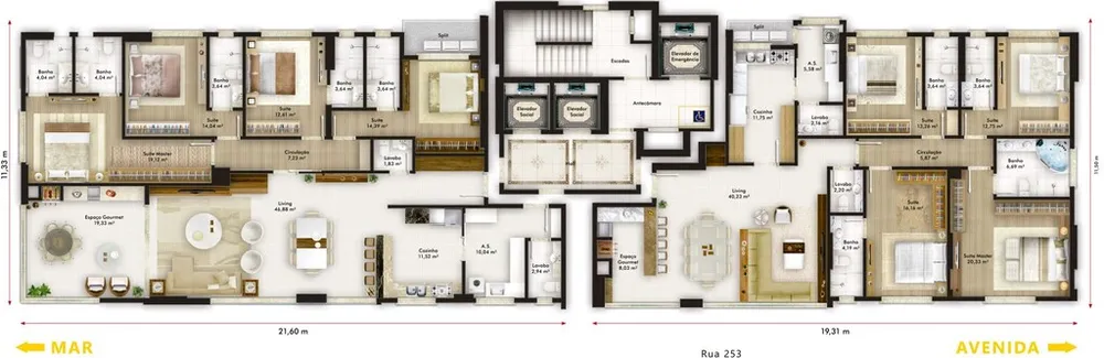 Apartamento, 5 quartos, 359 m² - Foto 7