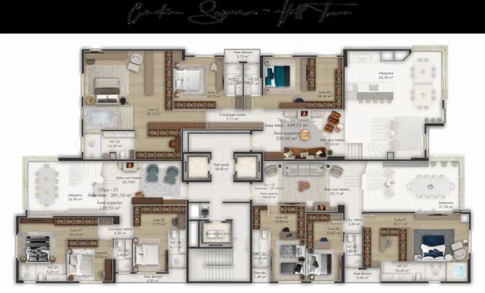 Apartamento, 4 quartos, 195 m² - Foto 11