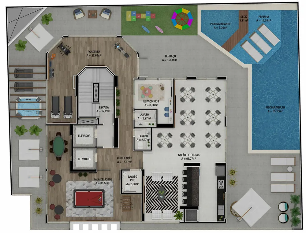 Apartamento, 4 quartos, 236 m² - Foto 2