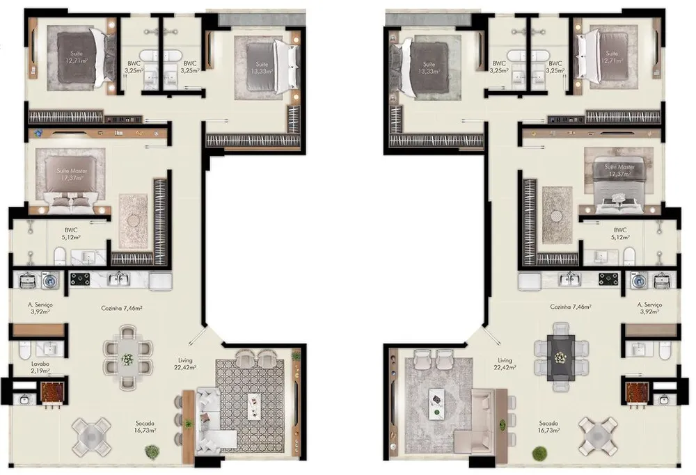 Apartamento, 127 m² - Foto 6