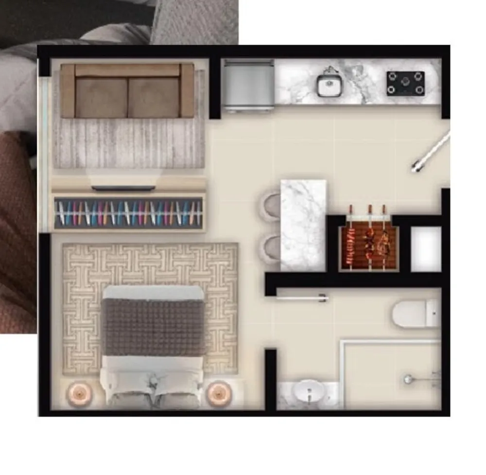 Apartamento, 2 quartos, 111 m² - Foto 1