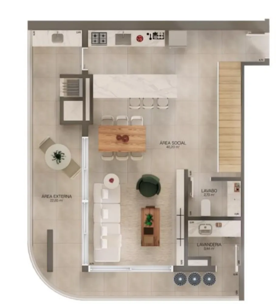 Apartamento, 80 m² - Foto 3