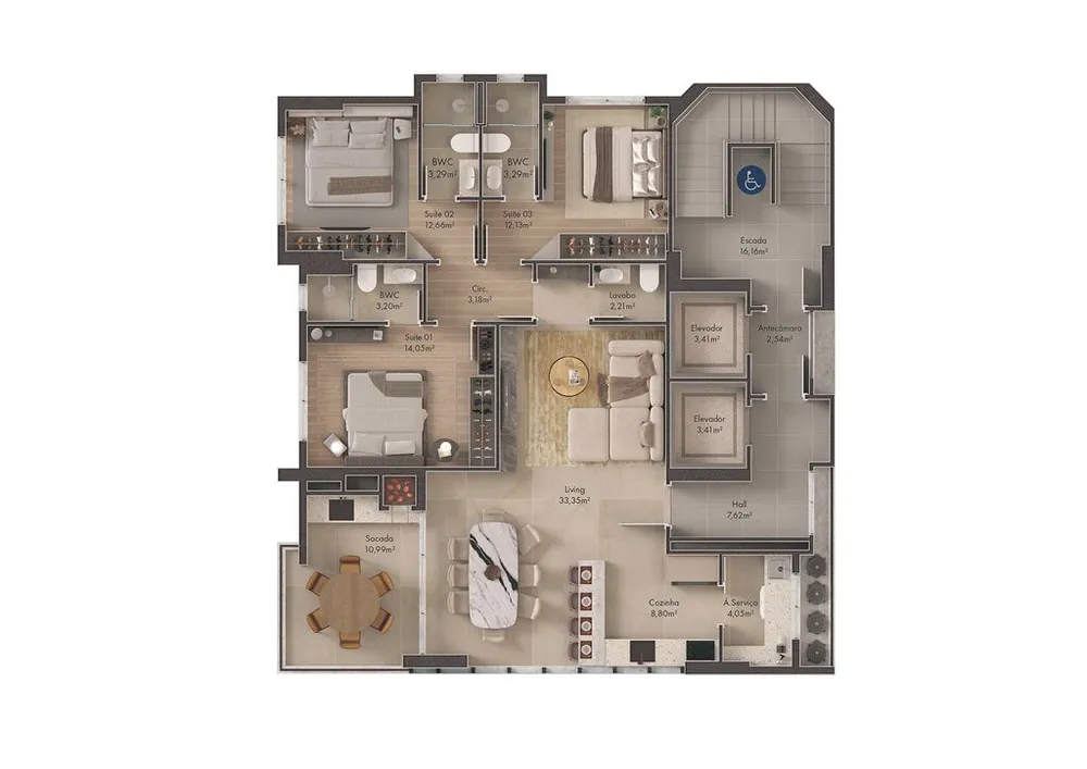 Apartamento, 378 m² - Foto 3