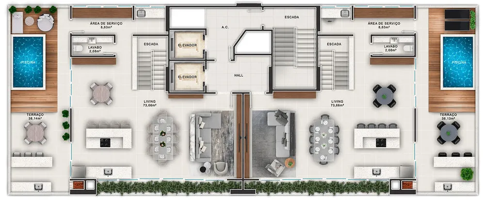 Apartamento, 220 m² - Foto 2