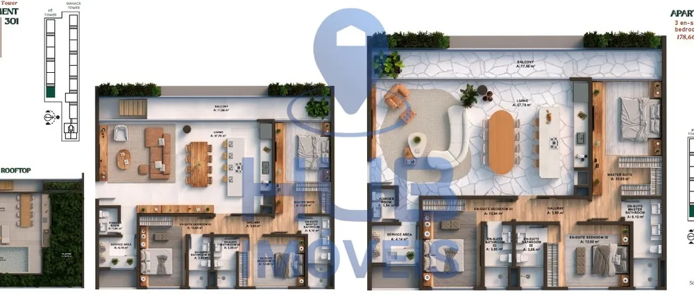 Apartamento, 3 quartos, 178 m² - Foto 5