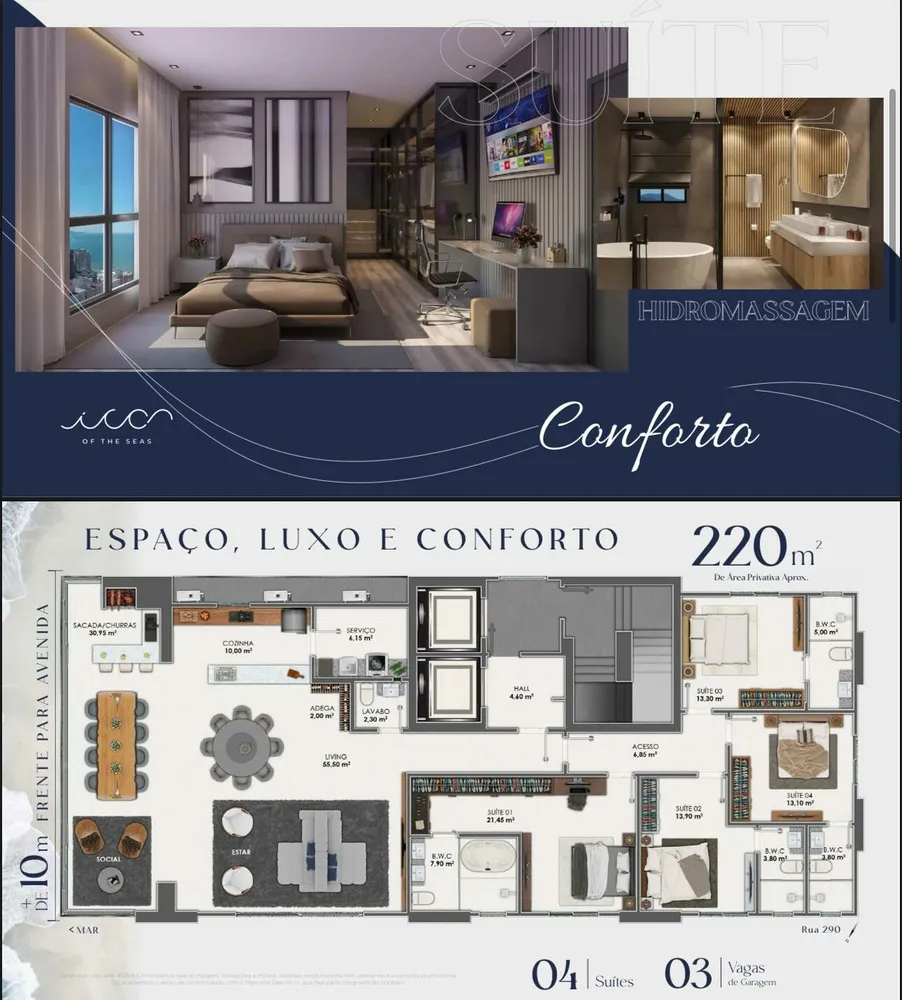 Apartamento, 4 quartos, 220 m² - Foto 6