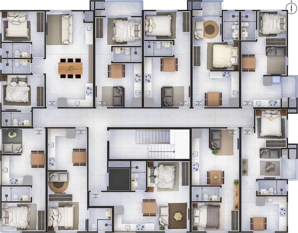 Loft, 40 m² - Foto 3