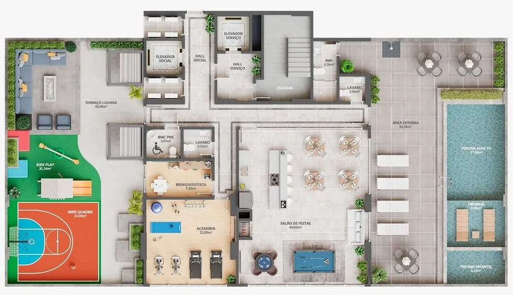 Apartamento, 3 quartos, 133 m² - Foto 1