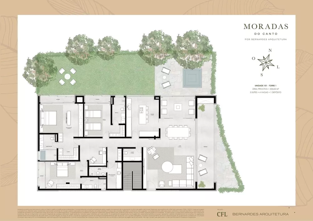 Apartamento, 3 quartos, 503 m² - Foto 6