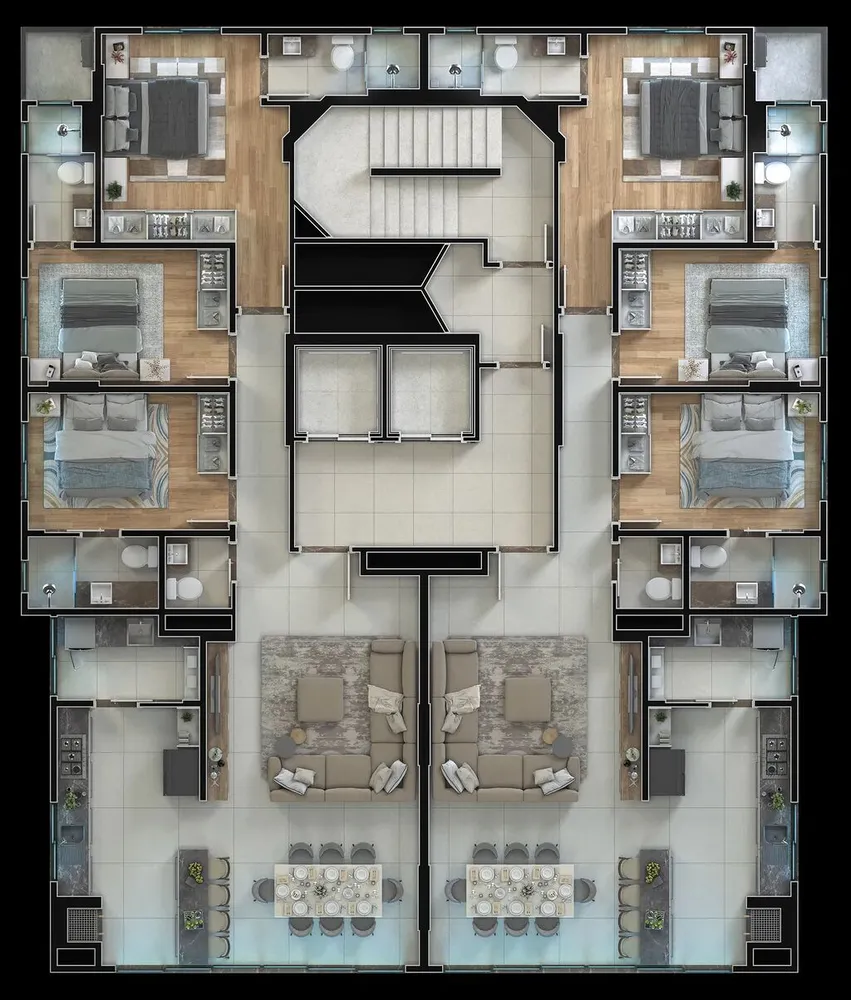 Apartamento, 231 m² - Foto 1