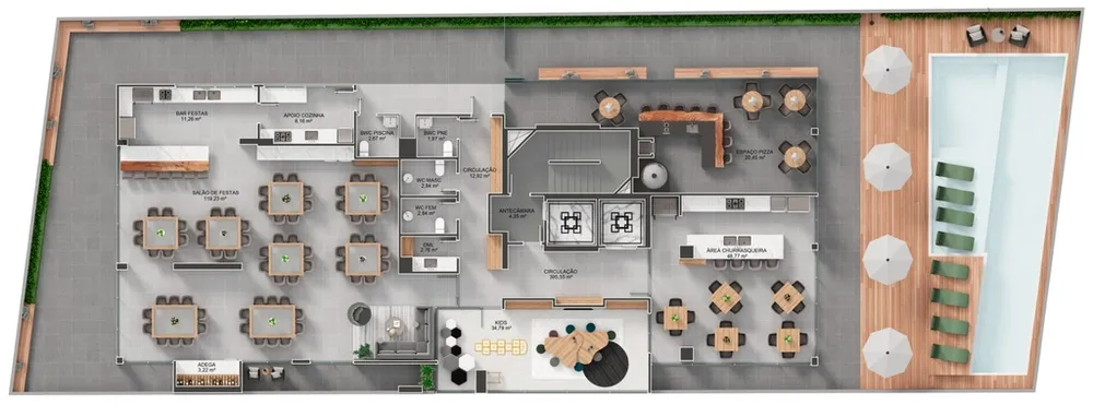 Apartamento, 4 quartos, 202 m² - Foto 2