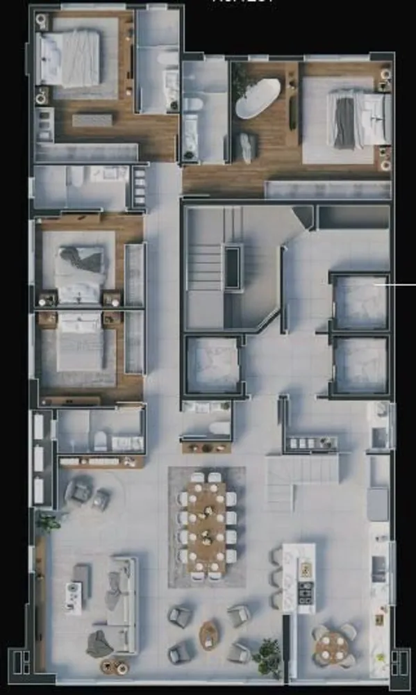 Apartamento, 4 quartos, 379 m² - Foto 4