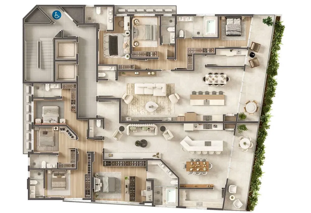 Apartamento, 4 quartos, 181 m² - Foto 7