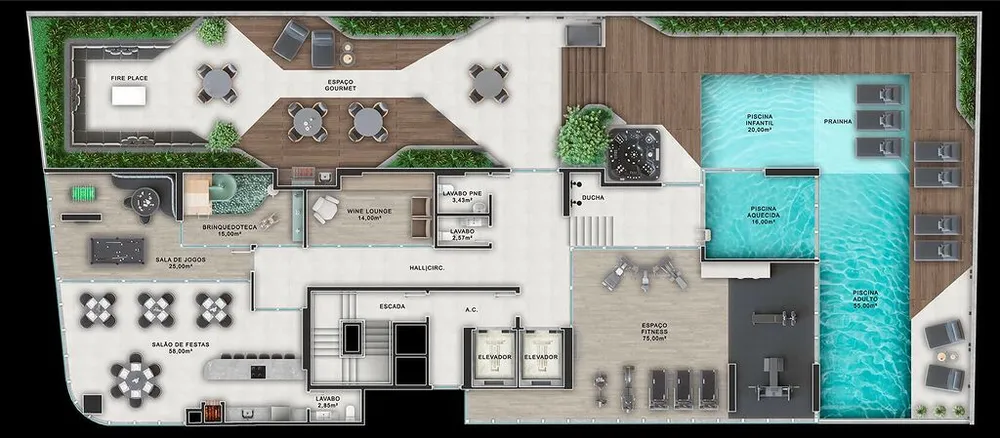 Apartamento, 4 quartos, 171 m² - Foto 1