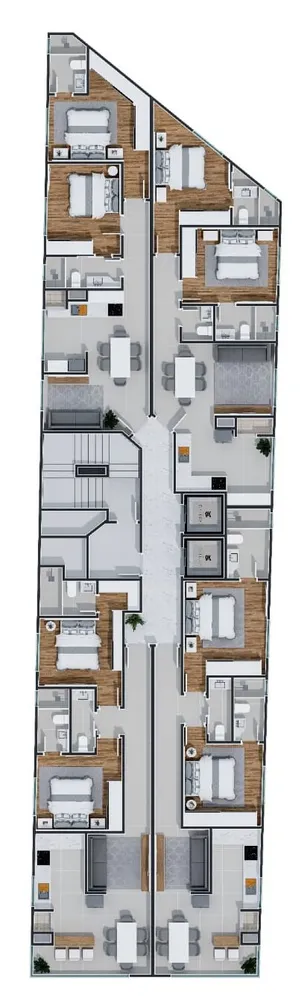 Apartamento, 2 quartos, 70 m² - Foto 2