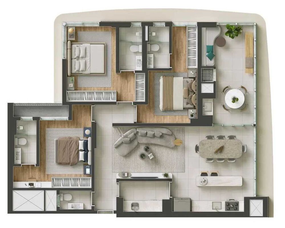 Apartamento à venda com 2 quartos, 80 - Foto 9