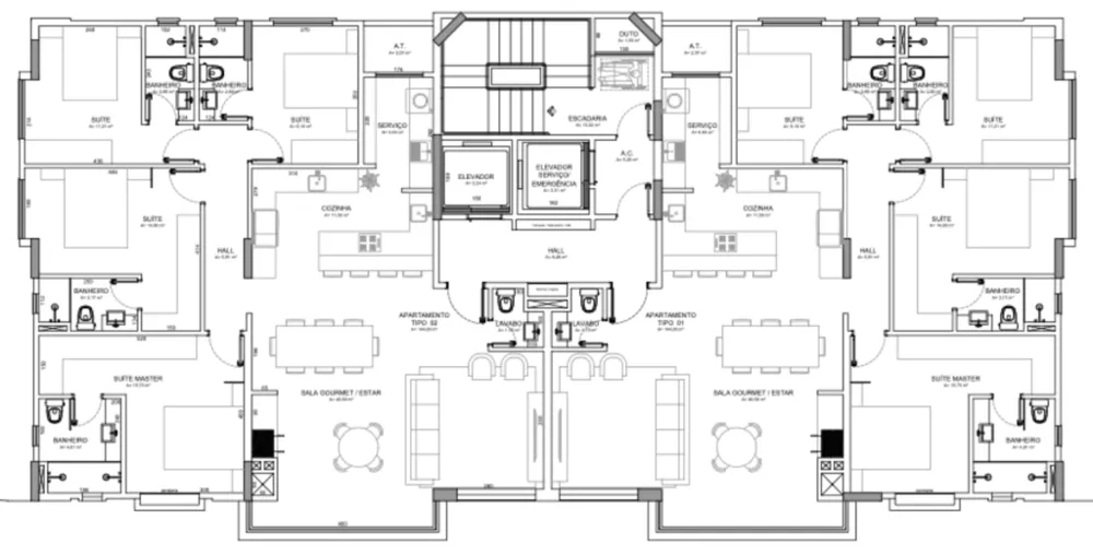 Apartamento, 4 quartos, 144 m² - Foto 6