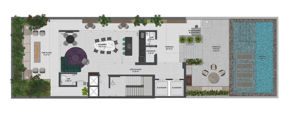 Apartamento, 2 quartos, 80 m² - Foto 5