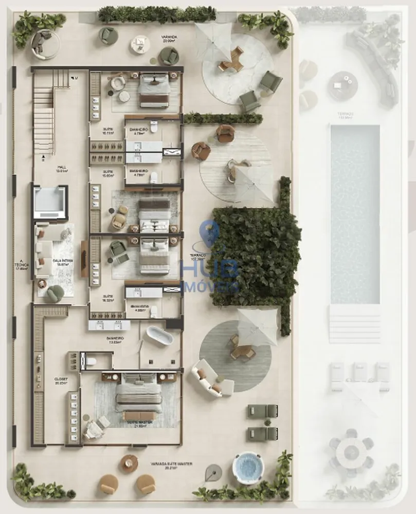 Apartamento, 4 quartos, 462 m² - Foto 12