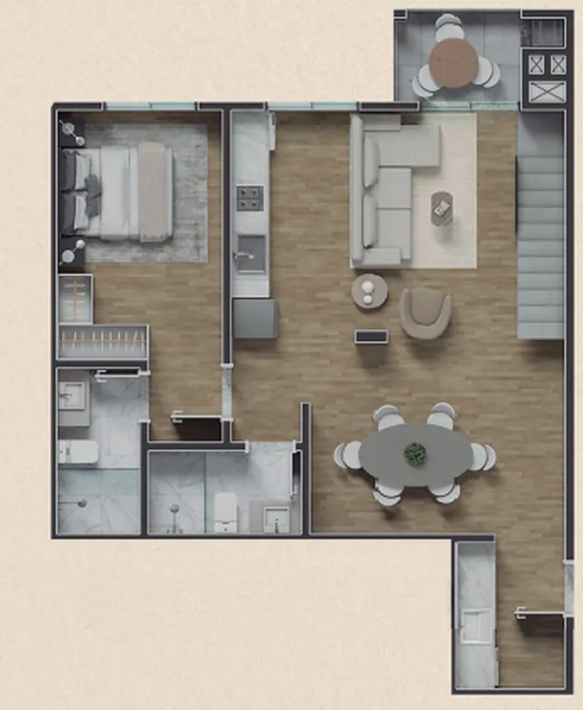 Apartamento, 3 quartos, 134 m² - Foto 8
