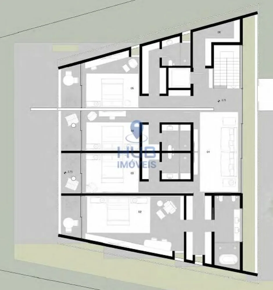 Casa, 4 quartos, 400 m² - Foto 3