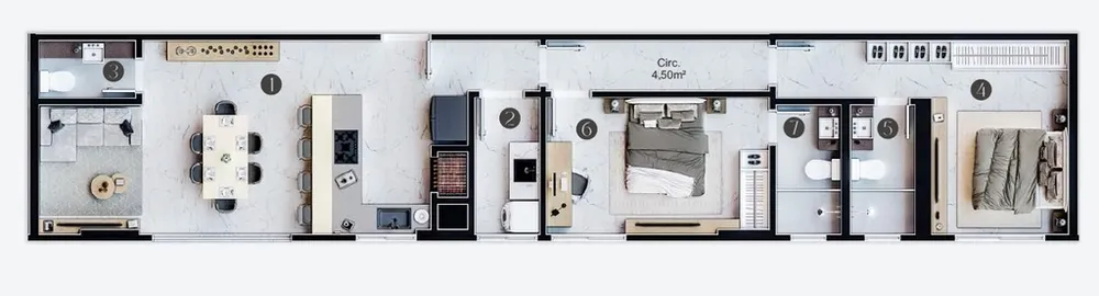 Apartamento, 143 m² - Foto 7