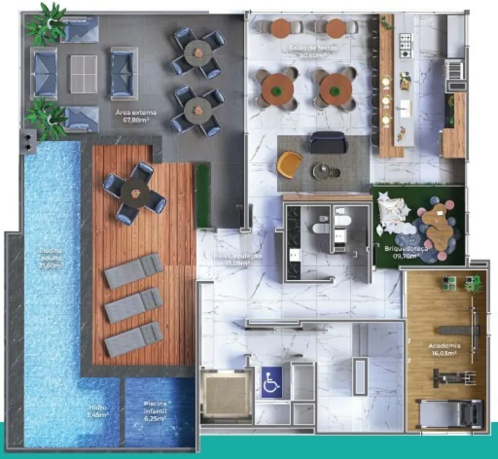 Apartamento, 2 quartos, 97 m² - Foto 3