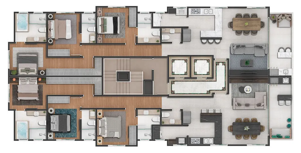 Apartamento, 4 quartos, 155 m² - Foto 9
