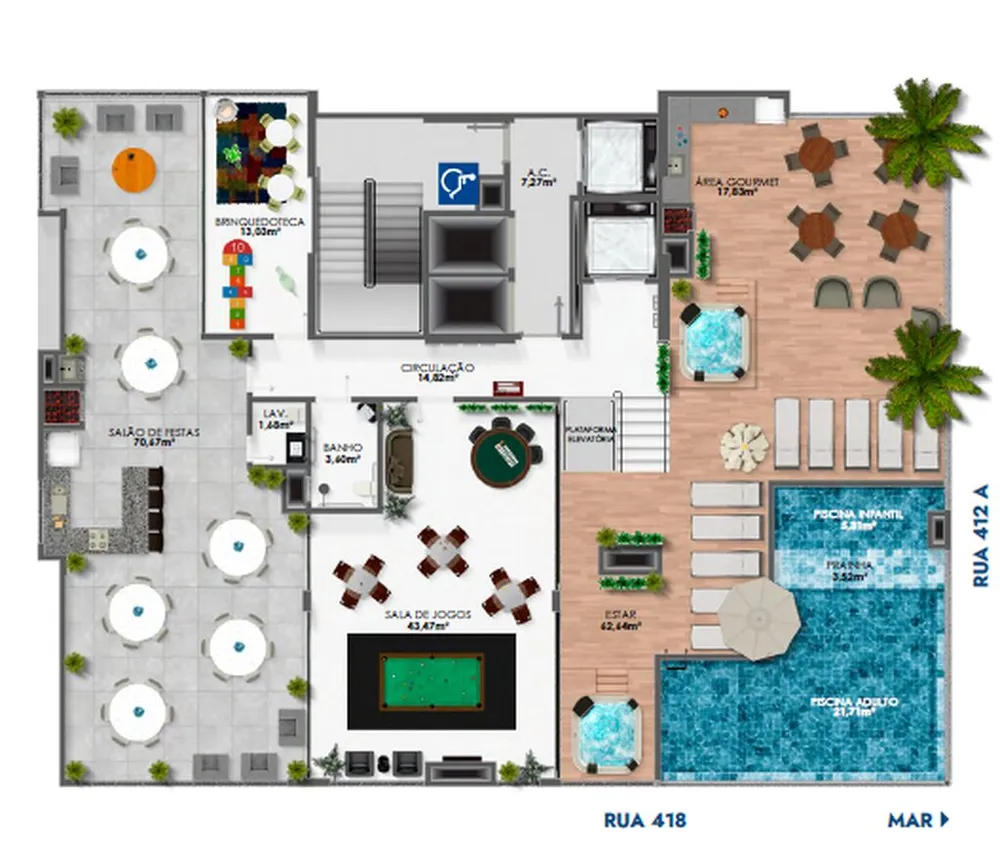 Apartamento, 3 quartos, 70 m² - Foto 3