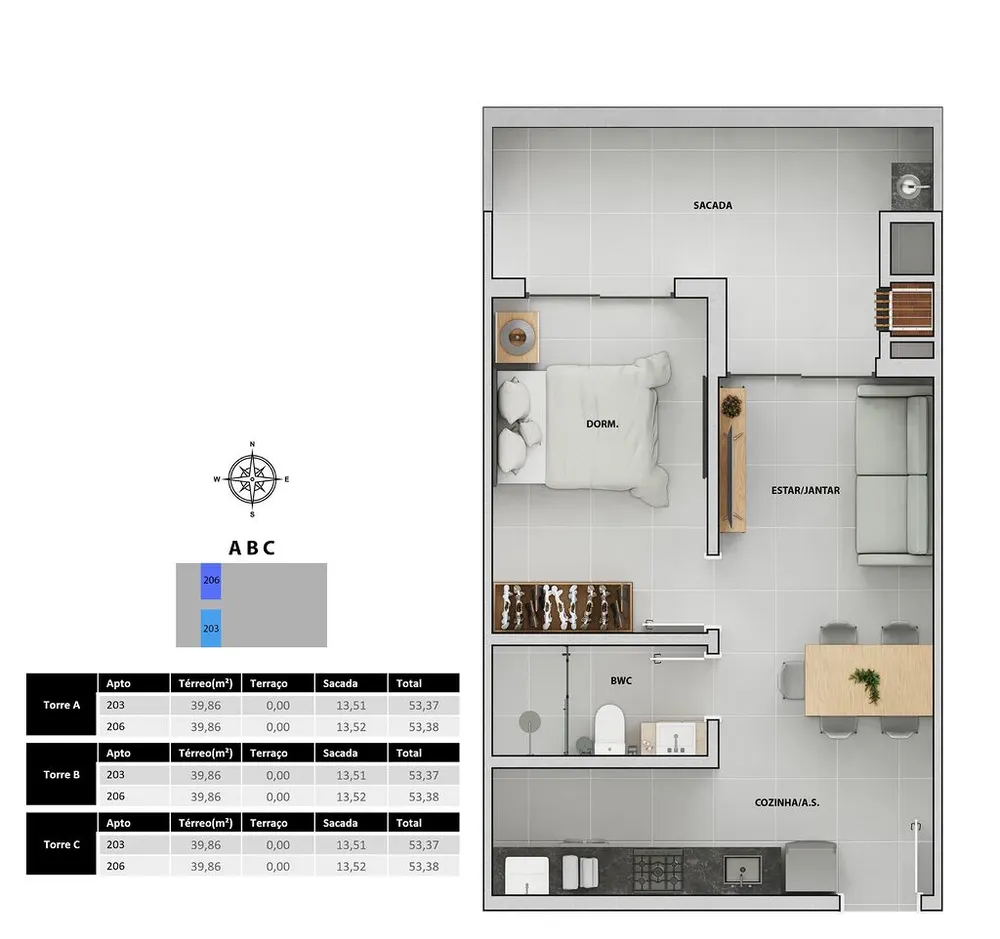 Apartamento, 3 quartos, 143 m² - Foto 1