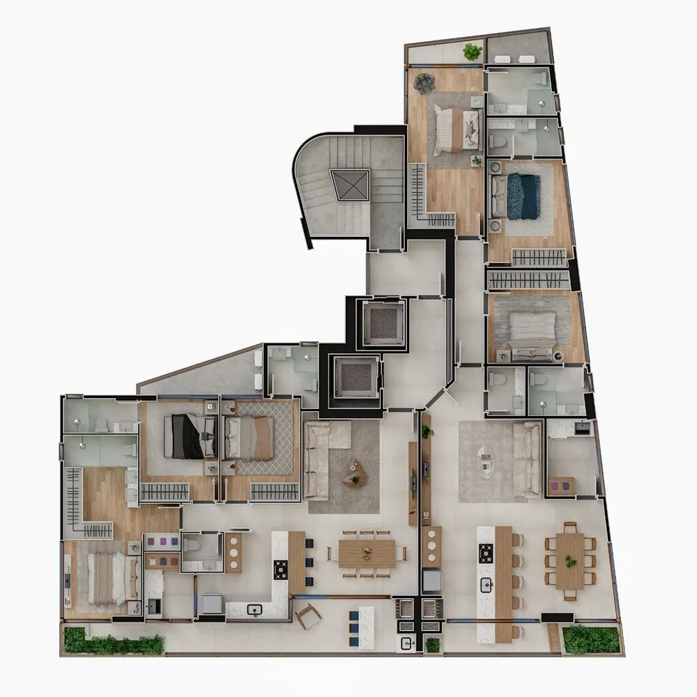 Apartamento, 4 quartos, 207 m² - Foto 9