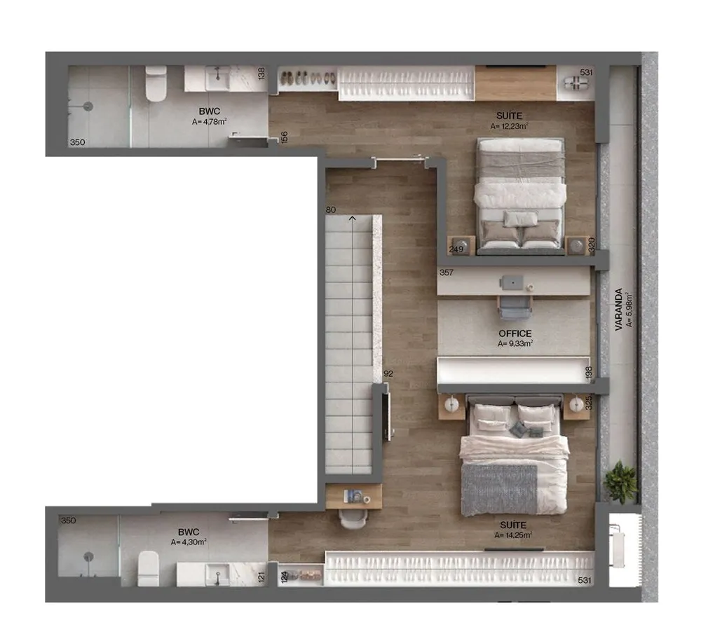 Apartamento, 3 quartos, 104 m² - Foto 6