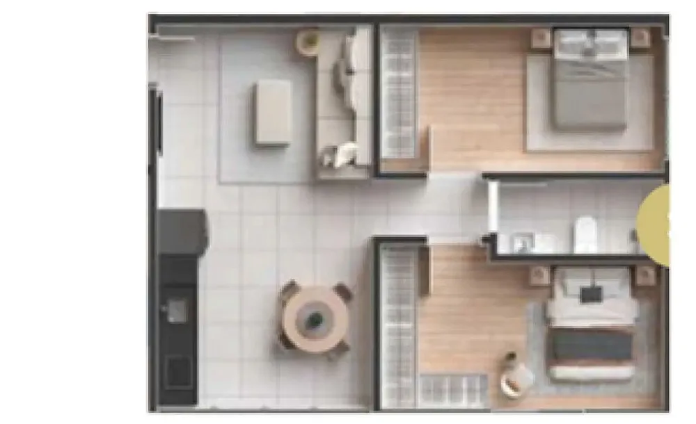 Apartamento, 1 quarto, 40 m² - Foto 7
