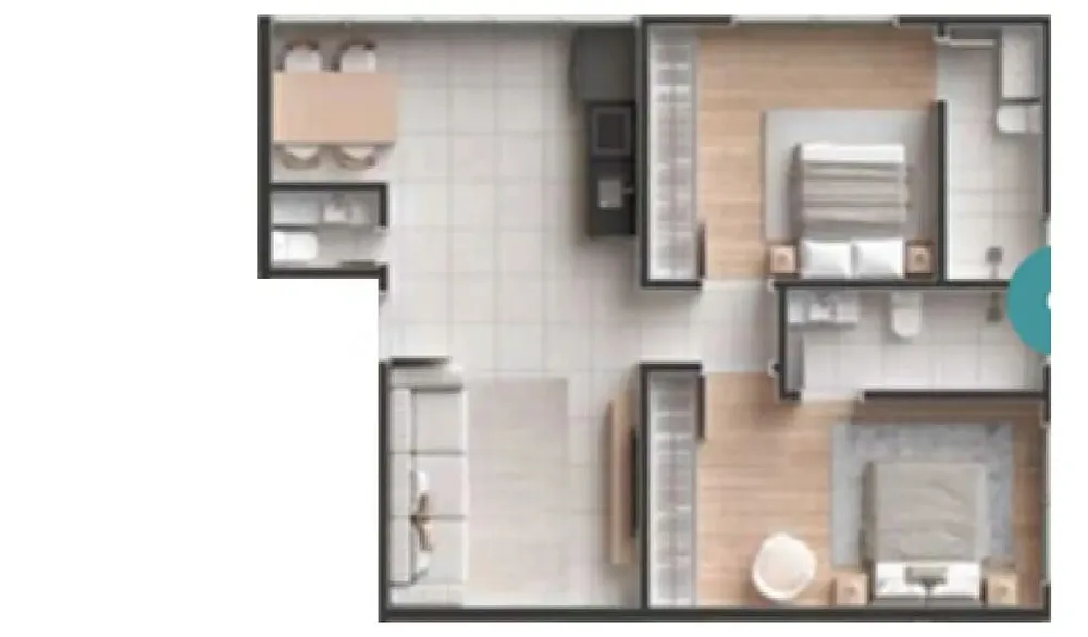 Apartamento, 1 quarto, 40 m² - Foto 4