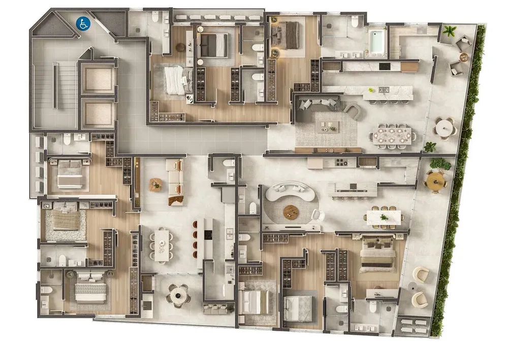 Apartamento, 4 quartos, 180 m² - Foto 6