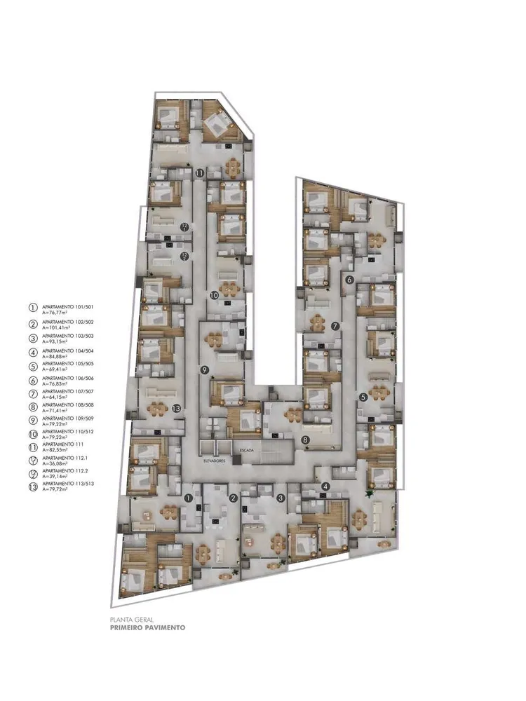Apartamento, 2 quartos, 79 m² - Foto 4