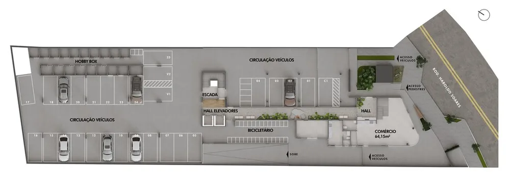 Apartamento, 3 quartos, 156 m² - Foto 3