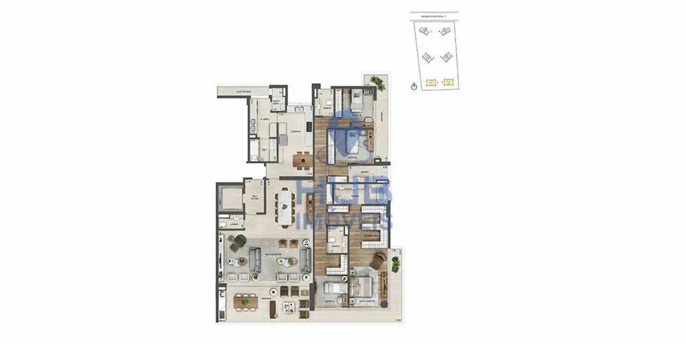 Apartamento, 4 quartos, 194 m² - Foto 13
