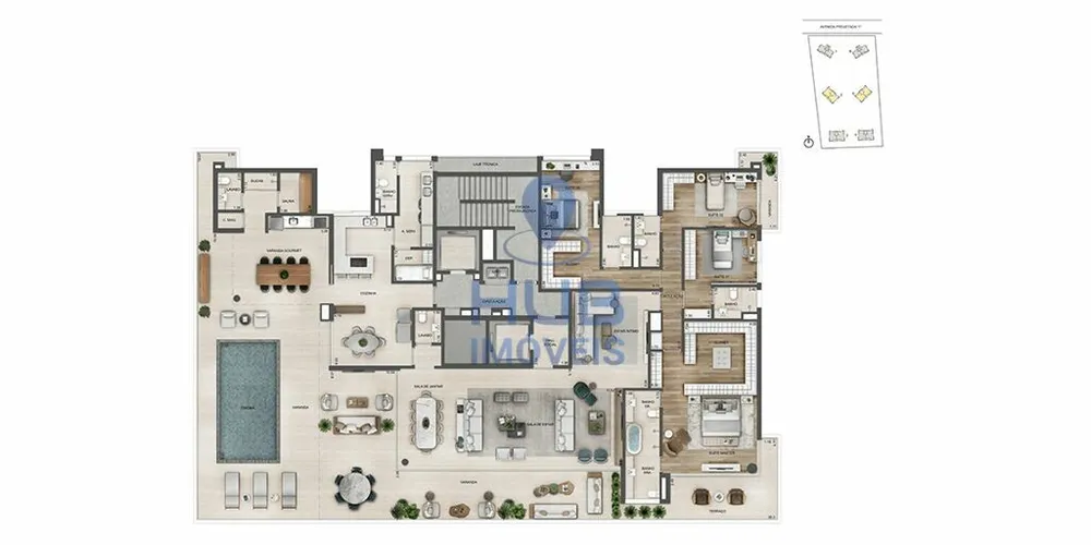Apartamento, 4 quartos, 194 m² - Foto 16