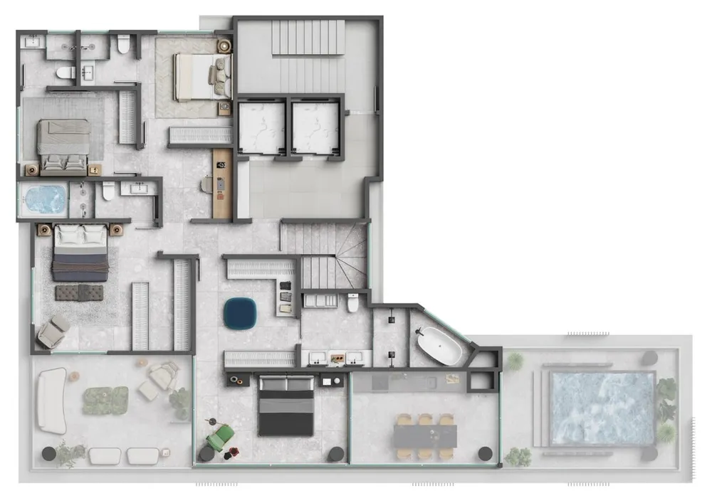 Apartamento, 4 quartos, 205 m² - Foto 5