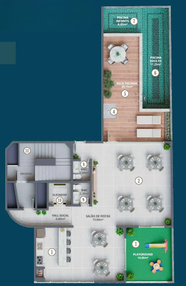 Apartamento, 2 quartos, 95 m² - Foto 11