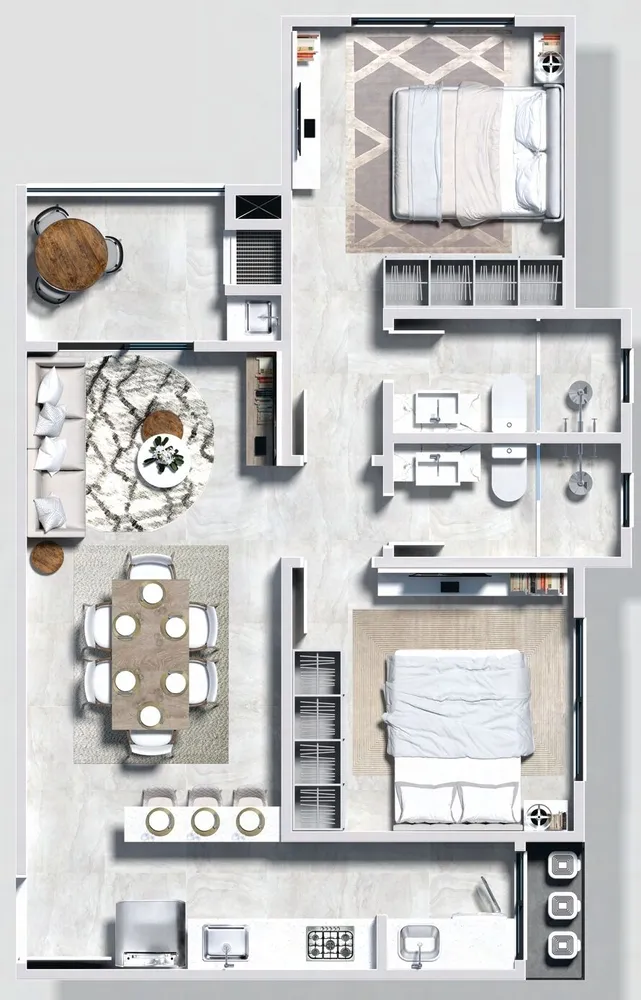 Apartamento, 76 m² - Foto 8