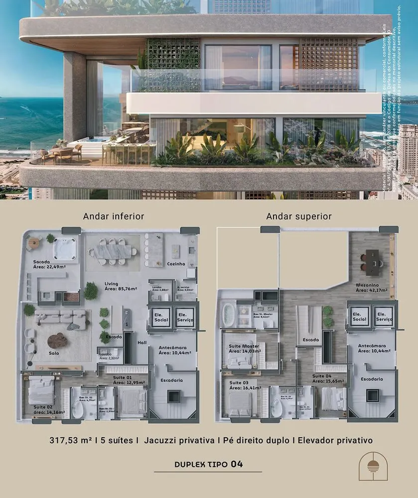 Apartamento, 5 quartos, 317 m² - Foto 4