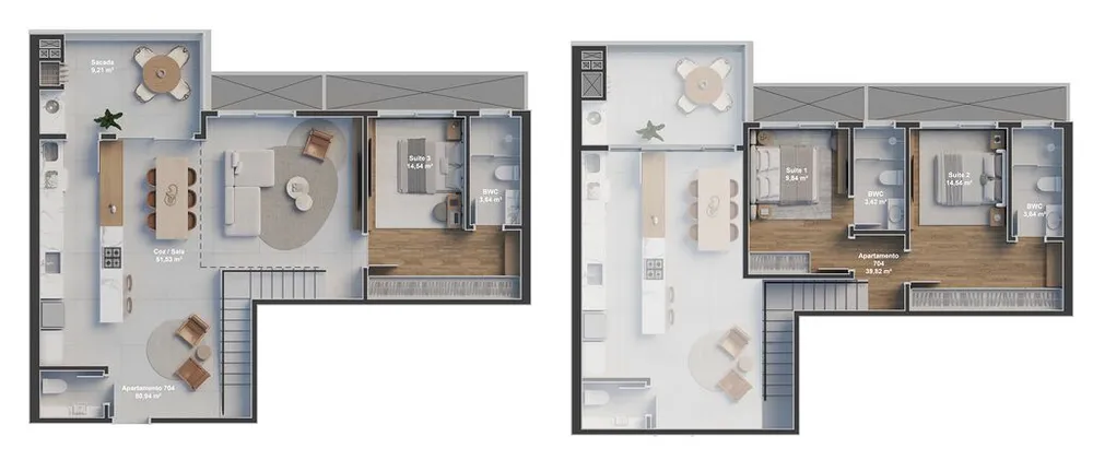 Apartamento, 2 quartos, 122 m² - Foto 1