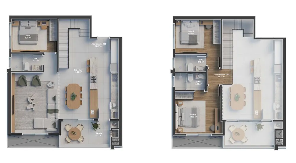 Apartamento, 2 quartos, 122 m² - Foto 10
