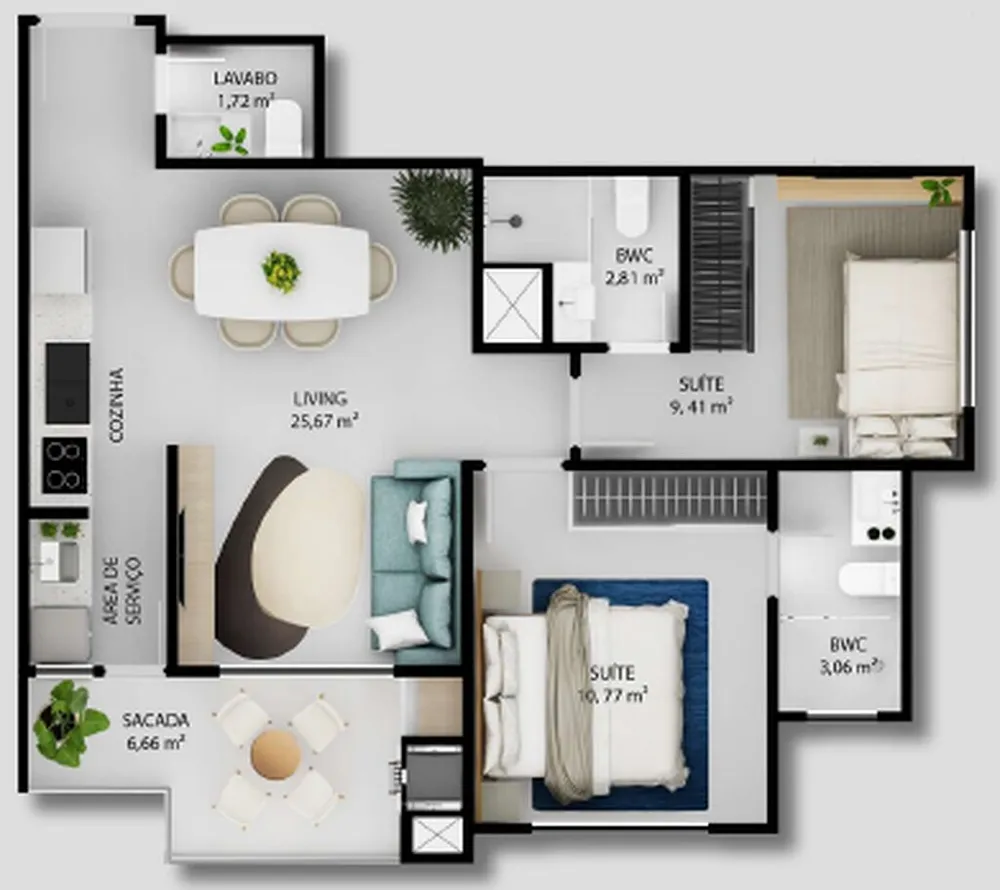 Apartamento, 107 m² - Foto 5