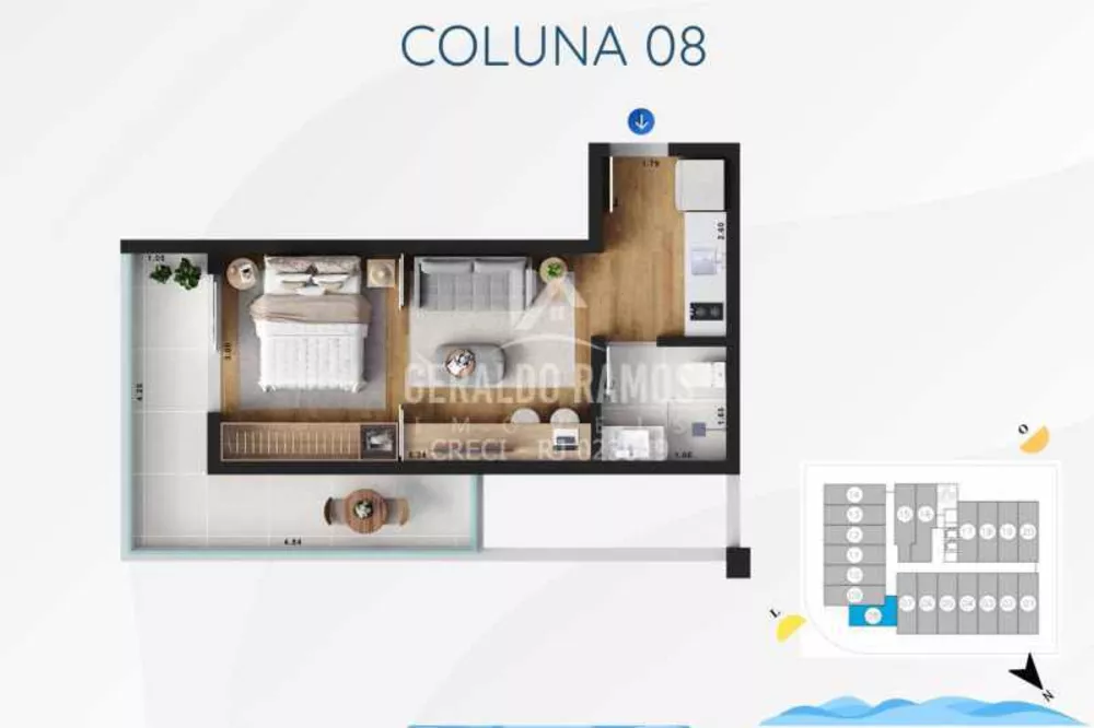 Apartamento, 30 m² - Foto 20