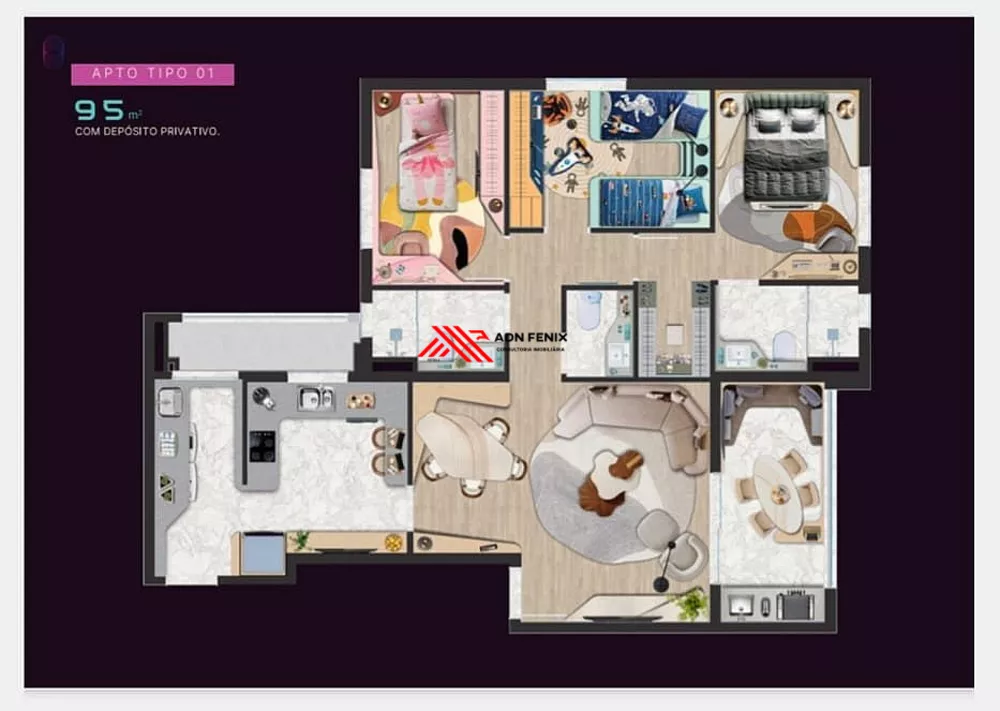 Apartamento, 3 quartos, 119 m² - Foto 4