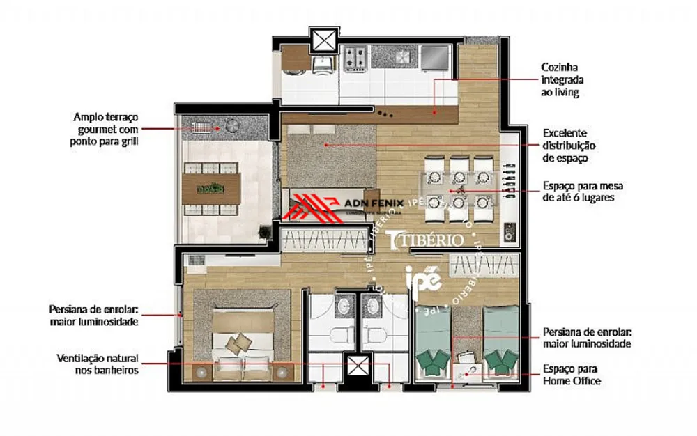 Apartamento, 2 quartos, 71 m² - Foto 11
