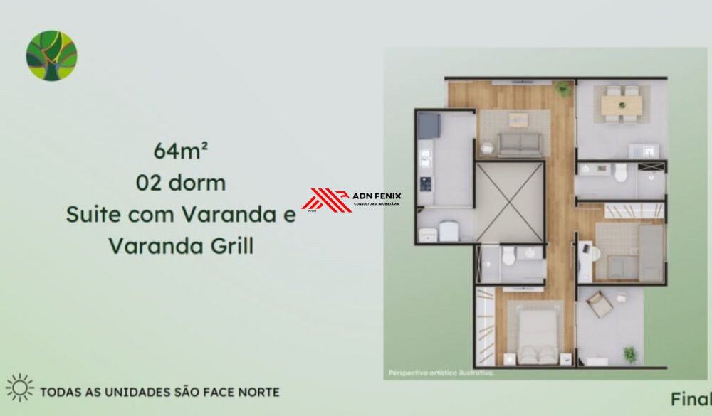 Apartamento, 2 quartos, 64 m² - Foto 22